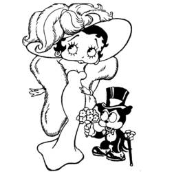 Раскраска: Бетти Буп (мультфильмы) #25910 - Бесплатные раскраски для печати