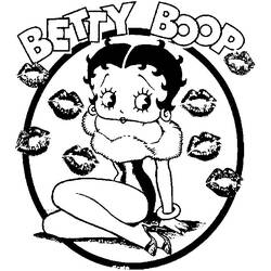 Раскраска: Бетти Буп (мультфильмы) #25914 - Раскраски для печати