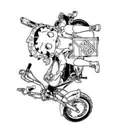 Раскраска: Бетти Буп (мультфильмы) #25943 - Бесплатные раскраски для печати