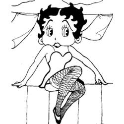 Раскраска: Бетти Буп (мультфильмы) #25966 - Бесплатные раскраски для печати