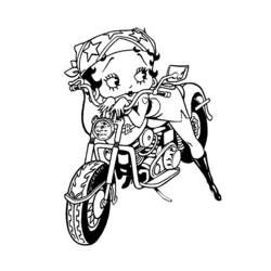 Раскраска: Бетти Буп (мультфильмы) #25969 - Бесплатные раскраски для печати