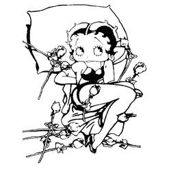 Раскраска: Бетти Буп (мультфильмы) #25971 - Бесплатные раскраски для печати