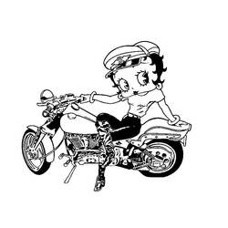 Раскраска: Бетти Буп (мультфильмы) #25976 - Бесплатные раскраски для печати