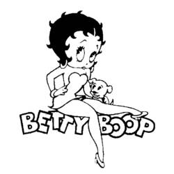 Раскраска: Бетти Буп (мультфильмы) #25986 - Раскраски для печати