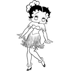 Раскраска: Бетти Буп (мультфильмы) #25988 - Бесплатные раскраски для печати