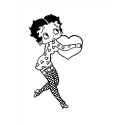 Раскраска: Бетти Буп (мультфильмы) #25995 - Бесплатные раскраски для печати
