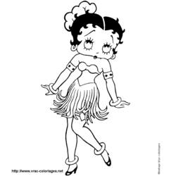 Раскраска: Бетти Буп (мультфильмы) #26006 - Бесплатные раскраски для печати