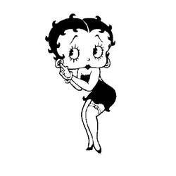 Раскраска: Бетти Буп (мультфильмы) #26009 - Бесплатные раскраски для печати