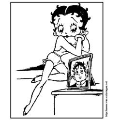 Раскраска: Бетти Буп (мультфильмы) #26021 - Бесплатные раскраски для печати