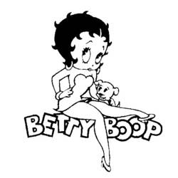 Раскраска: Бетти Буп (мультфильмы) #26047 - Бесплатные раскраски для печати