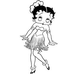 Раскраска: Бетти Буп (мультфильмы) #26052 - Бесплатные раскраски для печати
