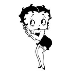 Раскраска: Бетти Буп (мультфильмы) #26062 - Бесплатные раскраски для печати