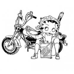 Раскраска: Бетти Буп (мультфильмы) #26090 - Бесплатные раскраски для печати