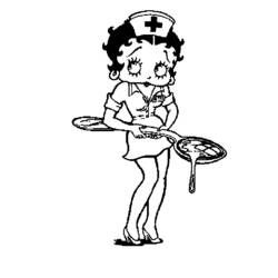 Раскраска: Бетти Буп (мультфильмы) #26106 - Бесплатные раскраски для печати