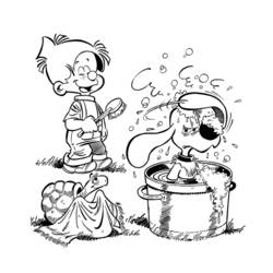Раскраска: Болл и Билл (мультфильмы) #25353 - Раскраски для печати