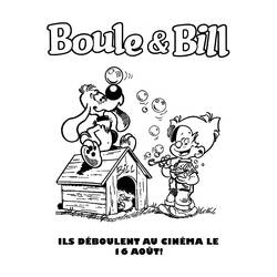 Раскраска: Болл и Билл (мультфильмы) #25400 - Раскраски для печати