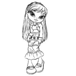 Раскраска: Bratz (мультфильмы) #32426 - Бесплатные раскраски для печати