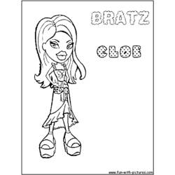 Раскраска: Bratz (мультфильмы) #32511 - Бесплатные раскраски для печати