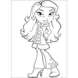 Раскраска: Bratz (мультфильмы) #32600 - Бесплатные раскраски для печати