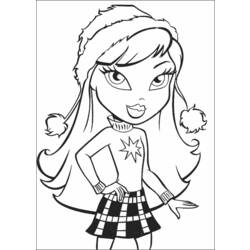 Раскраска: Bratz (мультфильмы) #32602 - Бесплатные раскраски для печати