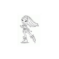 Раскраска: Bratz (мультфильмы) #32690 - Бесплатные раскраски для печати