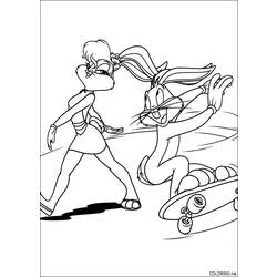 Раскраска: Зайчик жучки (мультфильмы) #26338 - Бесплатные раскраски для печати