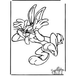 Раскраска: Зайчик жучки (мультфильмы) #26341 - Бесплатные раскраски для печати