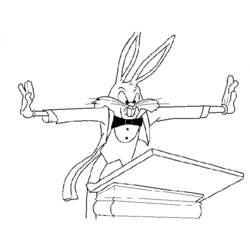 Раскраска: Зайчик жучки (мультфильмы) #26352 - Бесплатные раскраски для печати