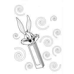 Раскраска: Зайчик жучки (мультфильмы) #26408 - Бесплатные раскраски для печати