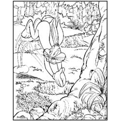 Раскраска: Зайчик жучки (мультфильмы) #26456 - Бесплатные раскраски для печати