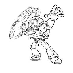 Раскраска: Приключения Базз Лайтер (мультфильмы) #46700 - Раскраски для печати
