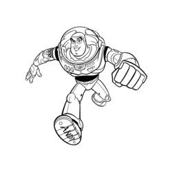 Раскраска: Приключения Базз Лайтер (мультфильмы) #46701 - Раскраски для печати