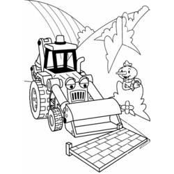 Раскраска: Боб Строитель (мультфильмы) #33113 - Бесплатные раскраски для печати