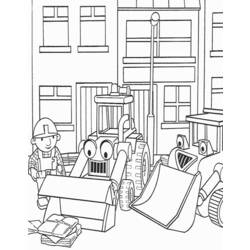 Раскраска: Боб Строитель (мультфильмы) #33147 - Бесплатные раскраски для печати
