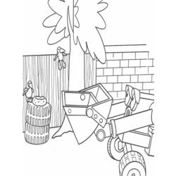 Раскраска: Боб Строитель (мультфильмы) #33187 - Бесплатные раскраски для печати
