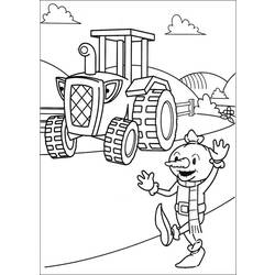 Раскраска: Боб Строитель (мультфильмы) #33261 - Бесплатные раскраски для печати