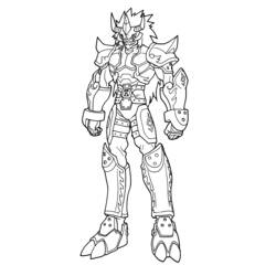 Раскраска: Digimon (мультфильмы) #51428 - Раскраски для печати