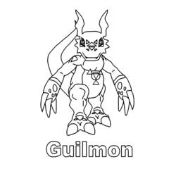 Раскраска: Digimon (мультфильмы) #51574 - Раскраски для печати