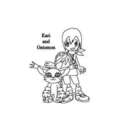 Раскраска: Digimon (мультфильмы) #51620 - Бесплатные раскраски для печати