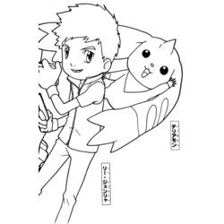 Раскраска: Digimon (мультфильмы) #51655 - Раскраски для печати