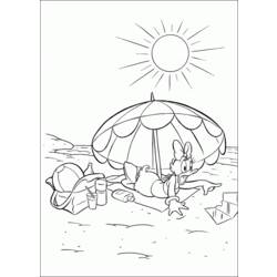 Раскраска: Дональд Дак (мультфильмы) #30305 - Бесплатные раскраски для печати