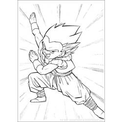 Раскраска: Dragon Ball Z (мультфильмы) #38495 - Бесплатные раскраски для печати