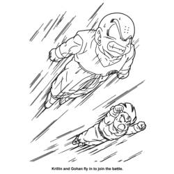 Раскраска: Dragon Ball Z (мультфильмы) #38540 - Бесплатные раскраски для печати