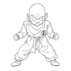 Раскраска: Dragon Ball Z (мультфильмы) #38588 - Бесплатные раскраски для печати