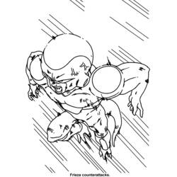 Раскраска: Dragon Ball Z (мультфильмы) #38655 - Раскраски для печати