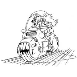 Раскраска: Dragon Ball Z (мультфильмы) #38662 - Бесплатные раскраски для печати