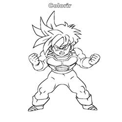 Раскраска: Dragon Ball Z (мультфильмы) #38673 - Бесплатные раскраски для печати