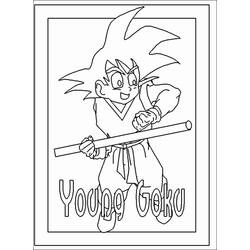 Раскраска: Dragon Ball Z (мультфильмы) #38696 - Бесплатные раскраски для печати