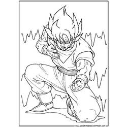 Раскраска: Dragon Ball Z (мультфильмы) #38791 - Бесплатные раскраски для печати