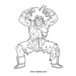 Раскраска: Dragon Ball Z (мультфильмы) #38819 - Бесплатные раскраски для печати